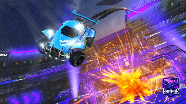 A Rocket League car design from Itaytheitay10