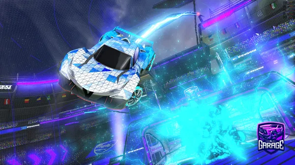 A Rocket League car design from comicluigi2