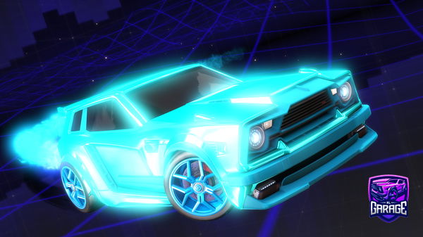 A Rocket League car design from SNF_Fliqxx