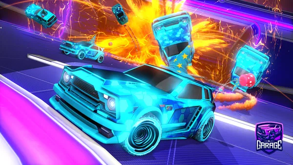 A Rocket League car design from GYATSLAPER