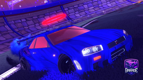 A Rocket League car design from Antoine_313131