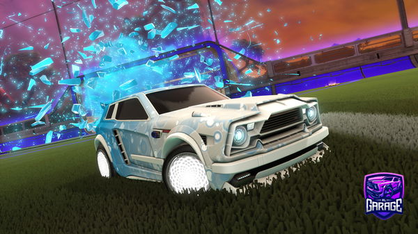 A Rocket League car design from Halo_Jyn