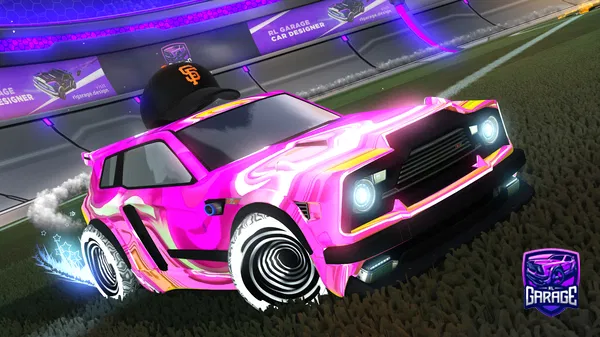 A Rocket League car design from ilivrocketleugue