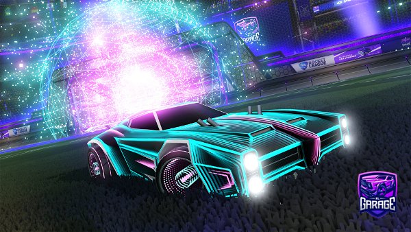 A Rocket League car design from FlyingFingers