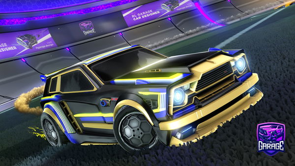 A Rocket League car design from catslikecheese2