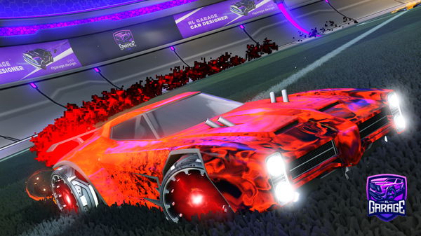 A Rocket League car design from ADXSSnipeZ