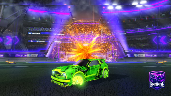 A Rocket League car design from Lay69