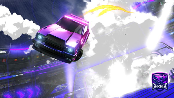 A Rocket League car design from Arks_