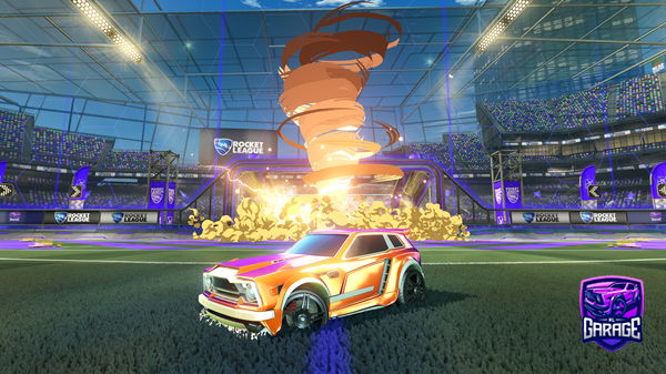 A Rocket League car design from vinicius1313