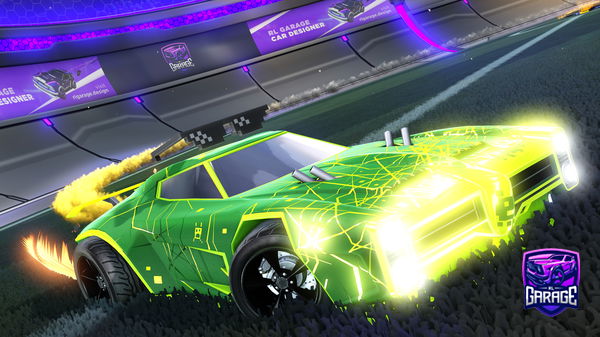 A Rocket League car design from zeferlikessushi
