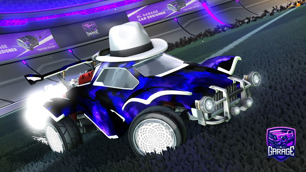 A Rocket League car design from ManualAnswer