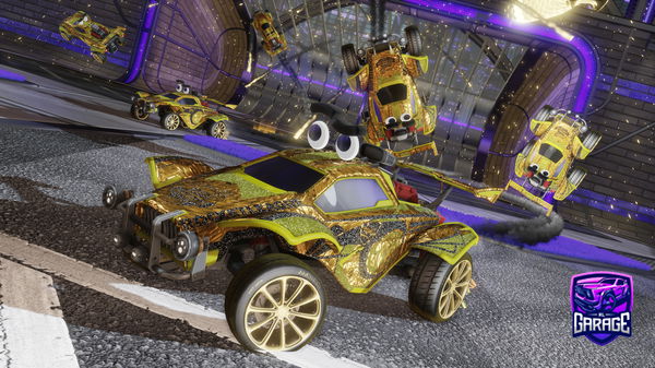 A Rocket League car design from Amitthedestroyer122