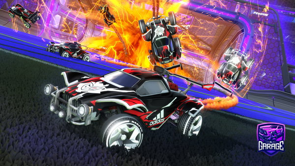 A Rocket League car design from Nzi_crane_doux