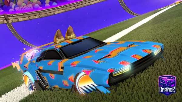 A Rocket League car design from Miata22b