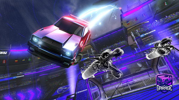 A Rocket League car design from Mihawk54