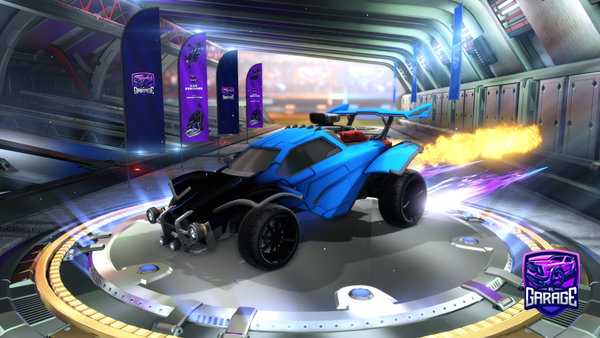 A Rocket League car design from Hamzajaff