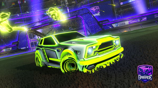 A Rocket League car design from Peio_xtu11