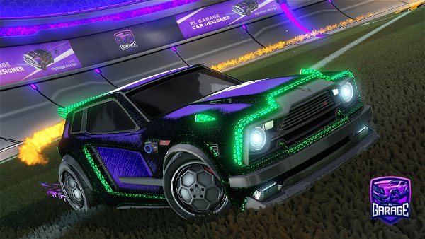 A Rocket League car design from Hensw1