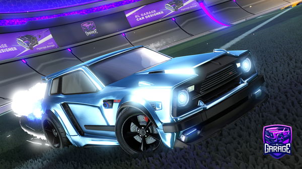 A Rocket League car design from Stinus2006