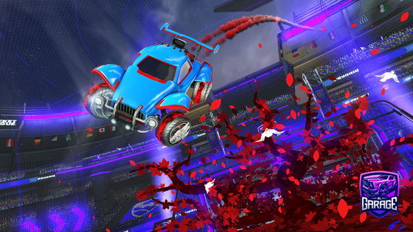 A Rocket League car design from Pyrite9