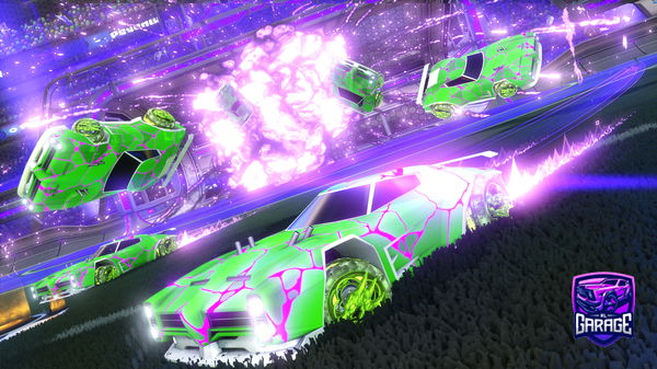 A Rocket League car design from paulluxxxx