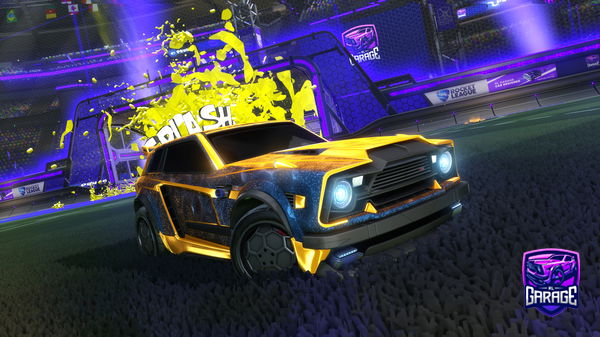 A Rocket League car design from JR_clipz