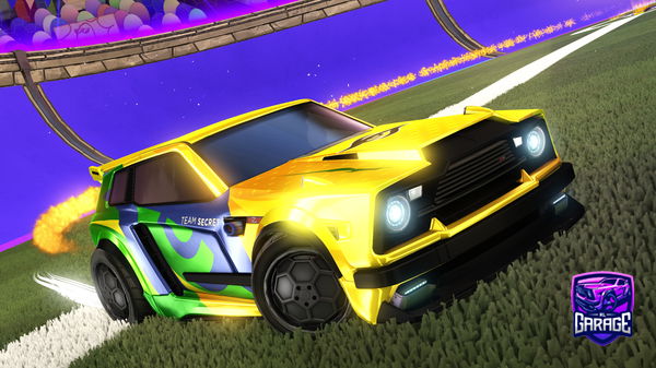 A Rocket League car design from VolKaano