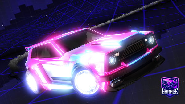 A Rocket League car design from RAMEZV