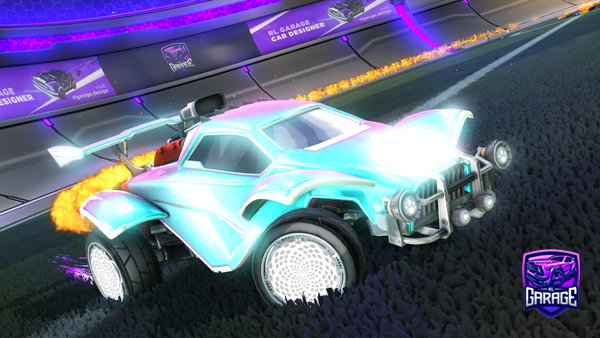 A Rocket League car design from braidedrug70