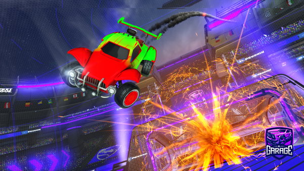 A Rocket League car design from StrawZurc
