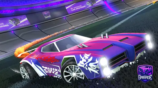 A Rocket League car design from Crizmus