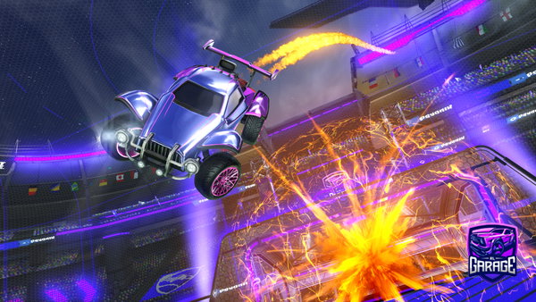 A Rocket League car design from Sxolaris