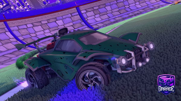 A Rocket League car design from Miselyr
