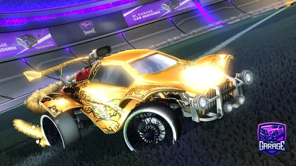 A Rocket League car design from GoBlitzy
