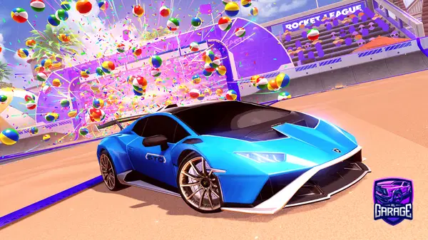 A Rocket League car design from SoccerSunday