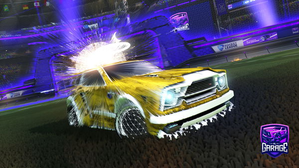 A Rocket League car design from CallMeLazyy