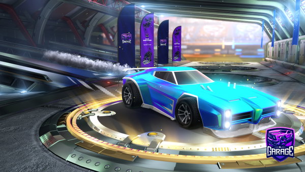 A Rocket League car design from steben