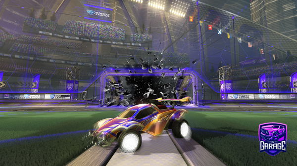 A Rocket League car design from Kxzuii