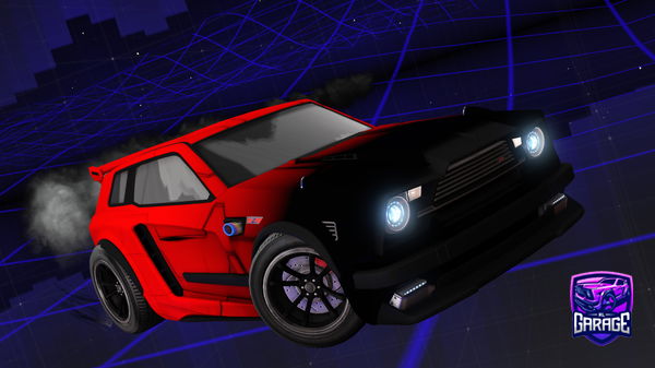 A Rocket League car design from avX_Galaxy