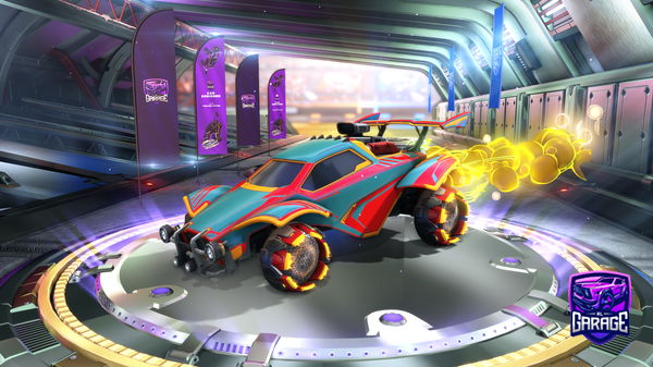 A Rocket League car design from MrInfinite
