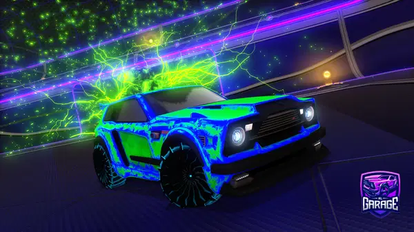 A Rocket League car design from Kraeusop_32