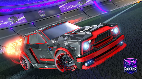 A Rocket League car design from instanthit