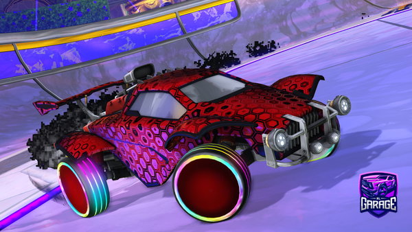 A Rocket League car design from TokyoDrippp
