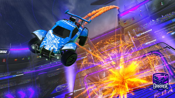 A Rocket League car design from prsko_