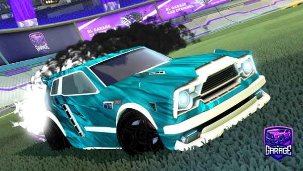 A Rocket League car design from FJ__Rocket