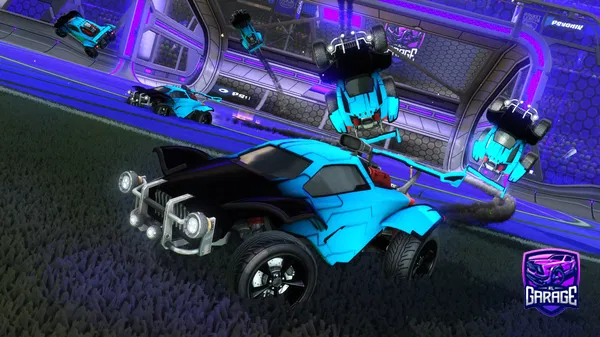 A Rocket League car design from ITzz_HxNRY