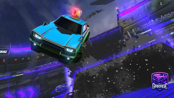 A Rocket League car design from Godomatic72