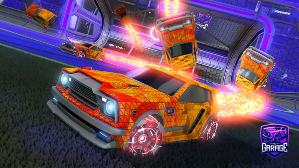 A Rocket League car design from Lindlam103