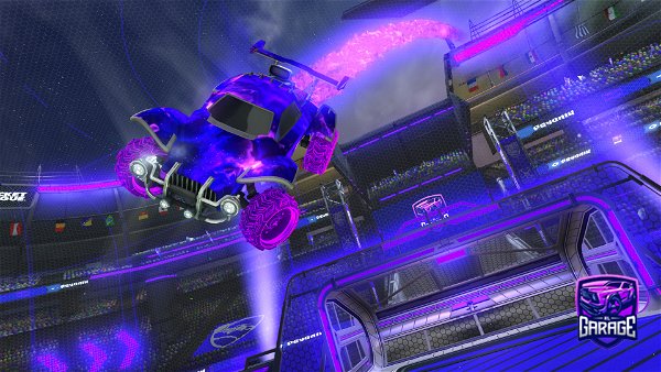 A Rocket League car design from controllaply12
