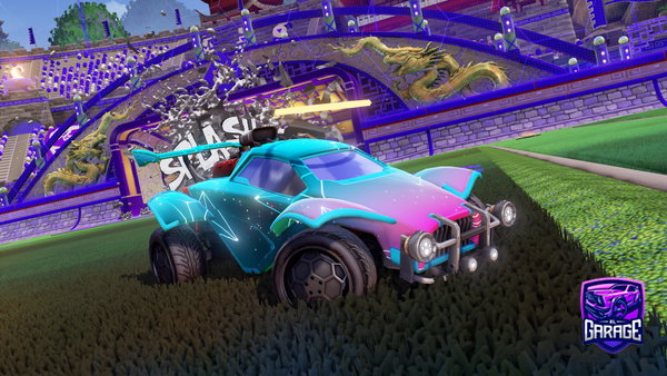 A Rocket League car design from Julzoe08
